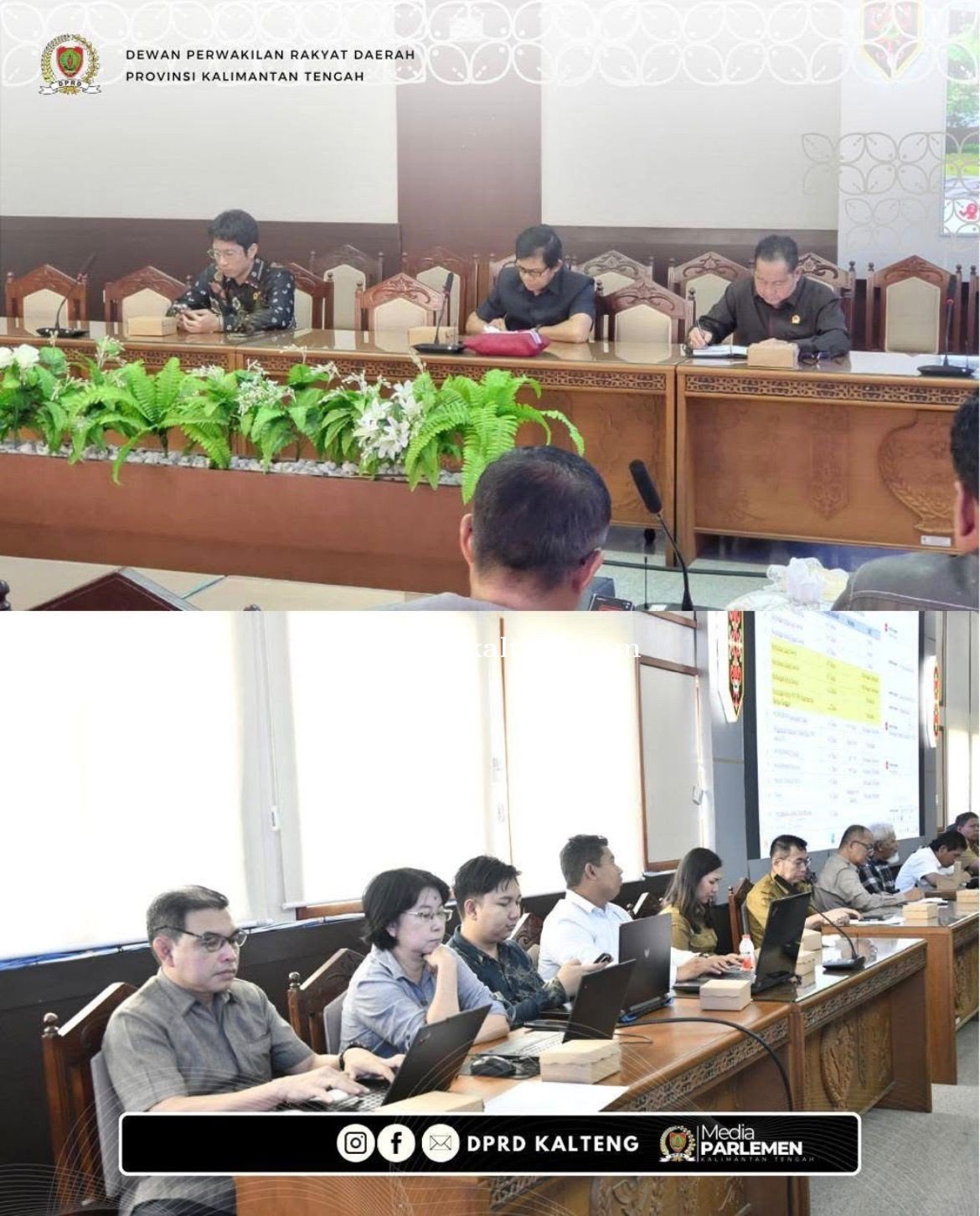 Rapat Gabungan DPRD Kalteng Tegaskan Komitmen Tingkatkan Kinerja 2026