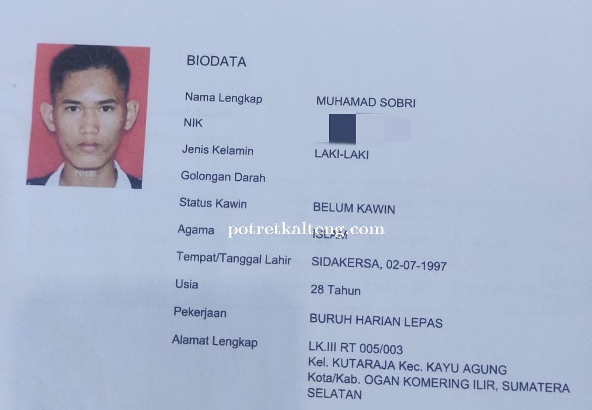 Penemuan Mayat di Sungai Kapuas, Terungkap Bernama Mohamad Sobri Asal Sumatera Selatan