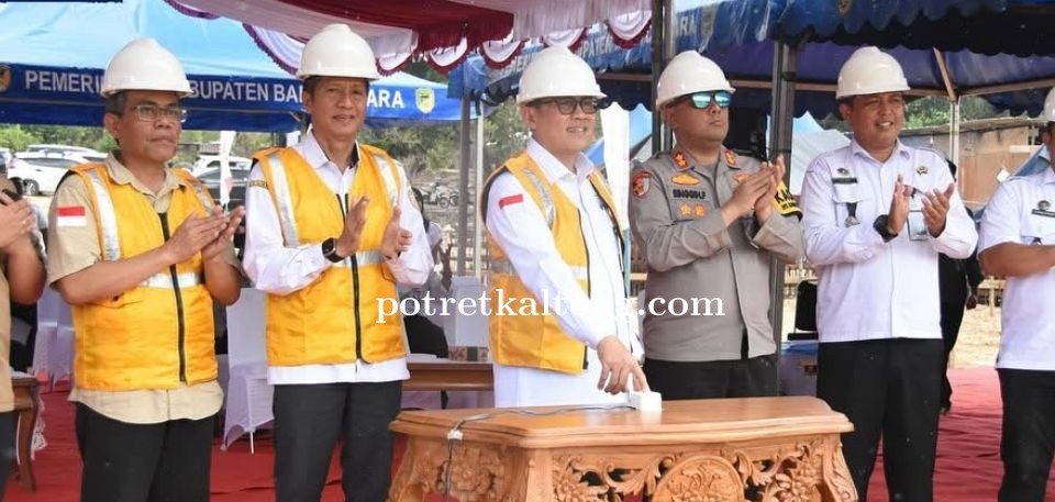 Pj.Bupati Barito Utara Resmikan Pembangunan Polres Barito Utara Baru di Jingah