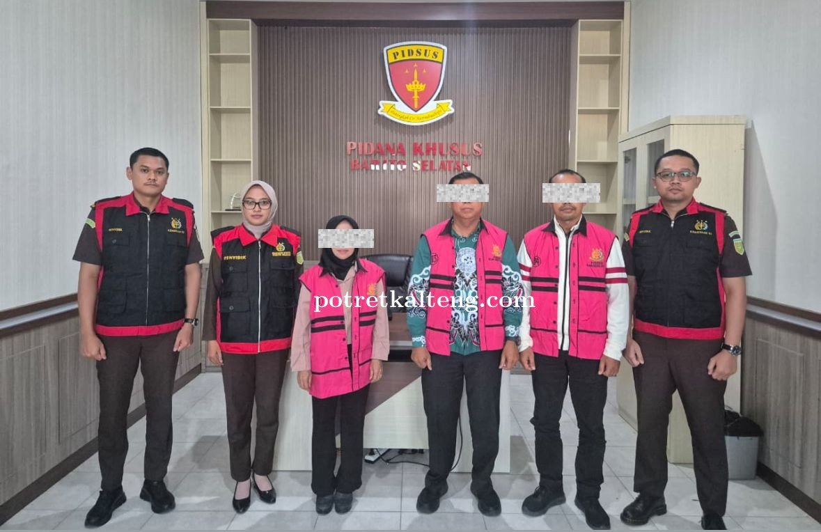 Breaking News ! Kejari Buntok Tahan 3 Pengurus Dalam Dugaan Korupsi di KONI Barito Selatan