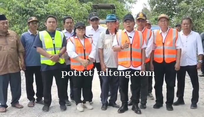 Bupati Kapuas Buka Jalan Penghubung Dua Kecamatan, Dorong Kelancaran Akses Produksi Pertanian