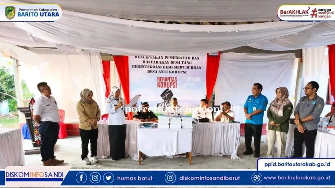 Desa Bukit Sawit Satu-satunya Inisiator Antikorupsi, Jadi Motivasi 93 Desa Lain di Barut