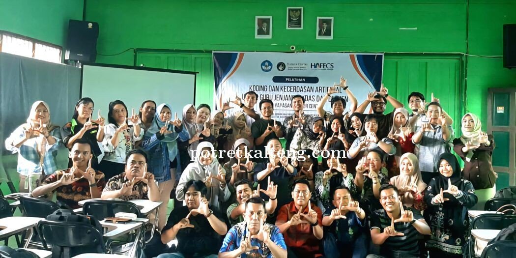 HAFECS Gelar Pelatihan Koding dan AI di Barsel, Tingkatkan Kompetensi Guru di Era Digital