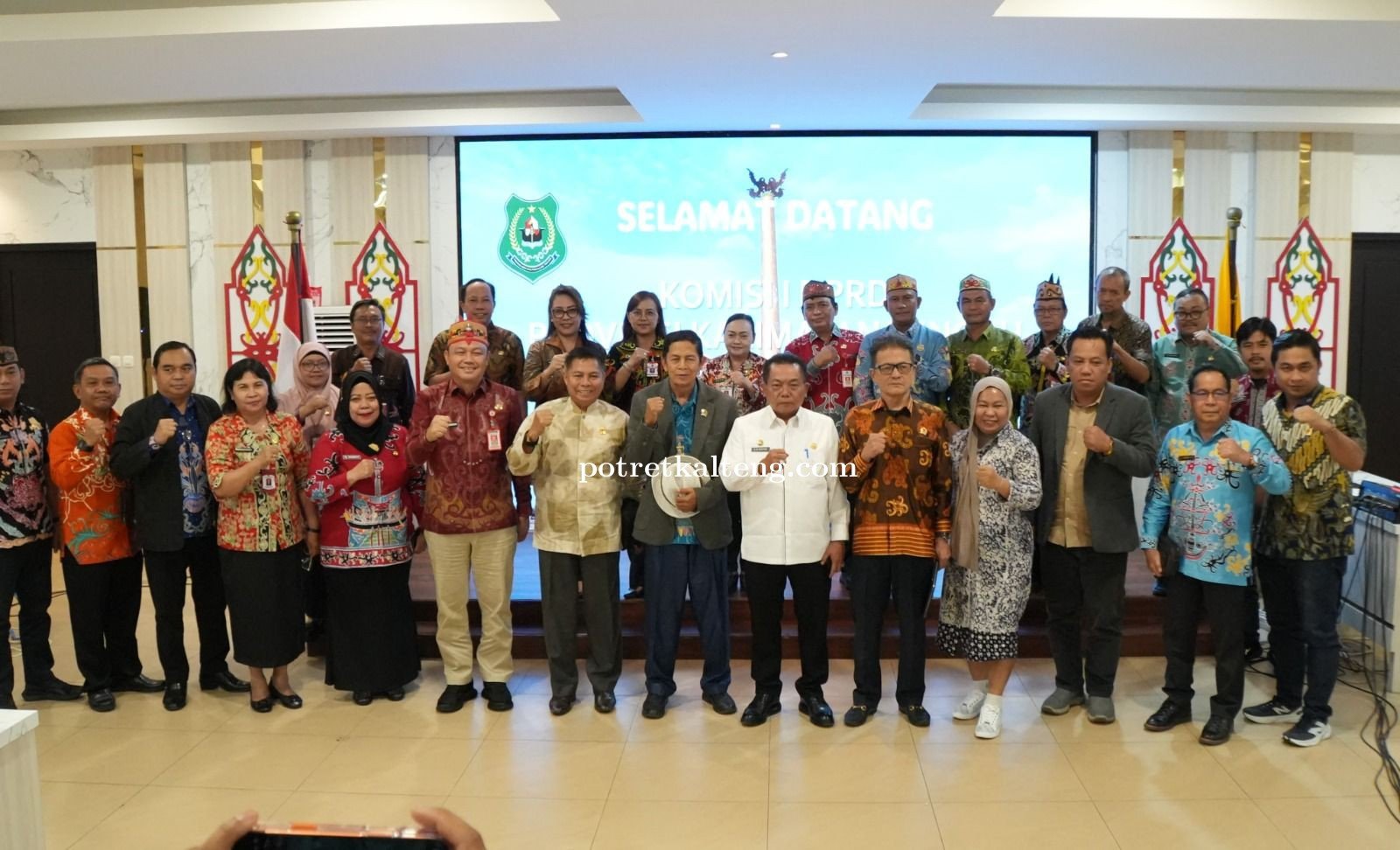Komisi I DPRD Kalteng Tinjau Perkembangan Pembangunan di Kapuas