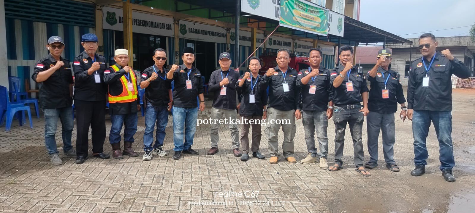 LSR LPMT Dirikan Posko Rest Area Haul Guru Sekumpul 2025 di Kapuas