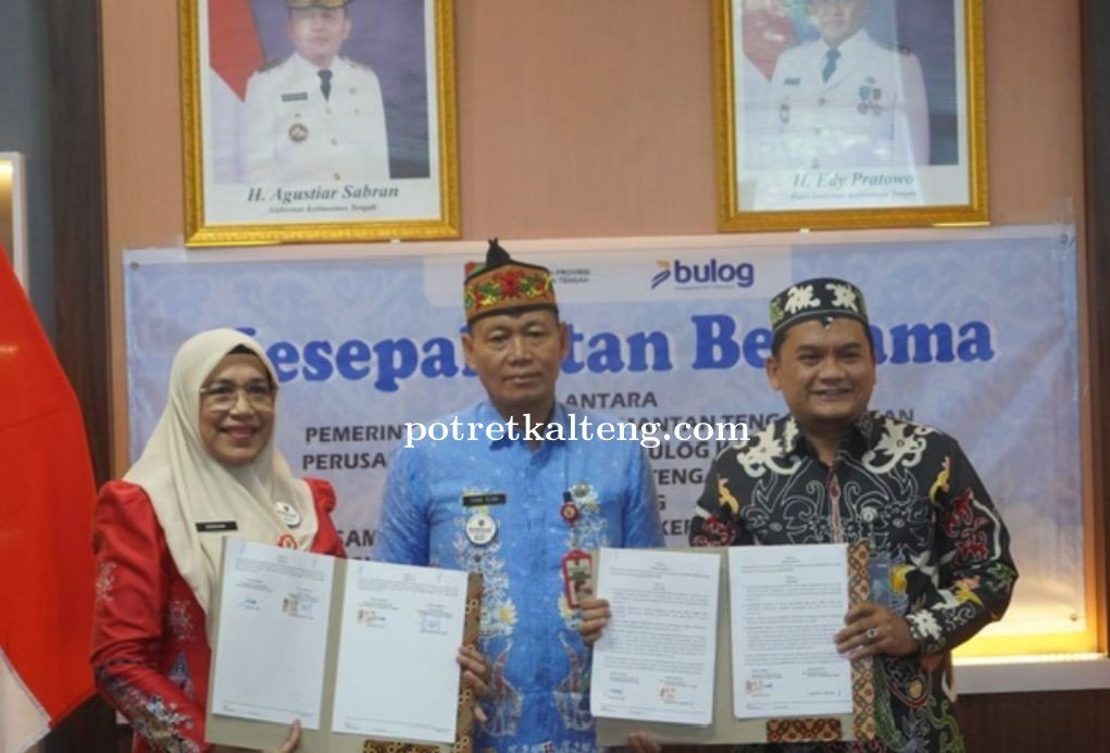 Kerja Sama Pemprov Kalteng–BULOG Diharapkan Turunkan Tekanan Harga Pangan 2026