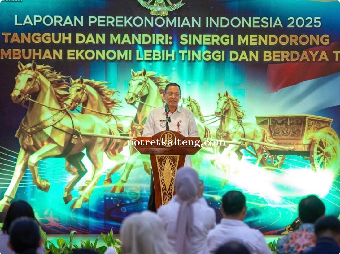 Pemprov Kalteng Hadiri Peluncuran LPI 2025 dan Tegaskan Komitmen Jaga Ketahanan Ekonomi