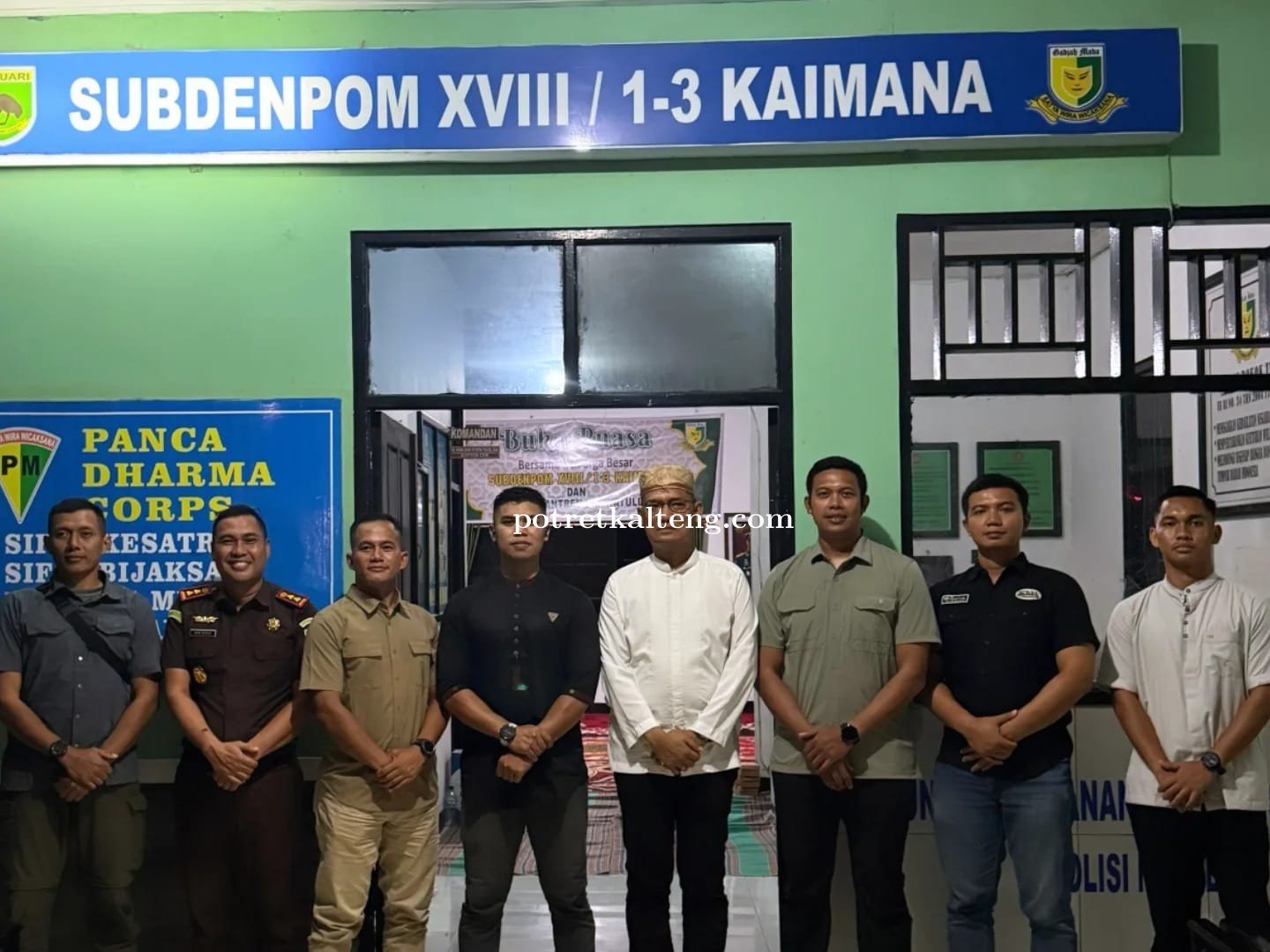 Sinergitas Penegak Hukum Kaimana Mempererat Silaturahmi Lewat Buka Puasa Bersama