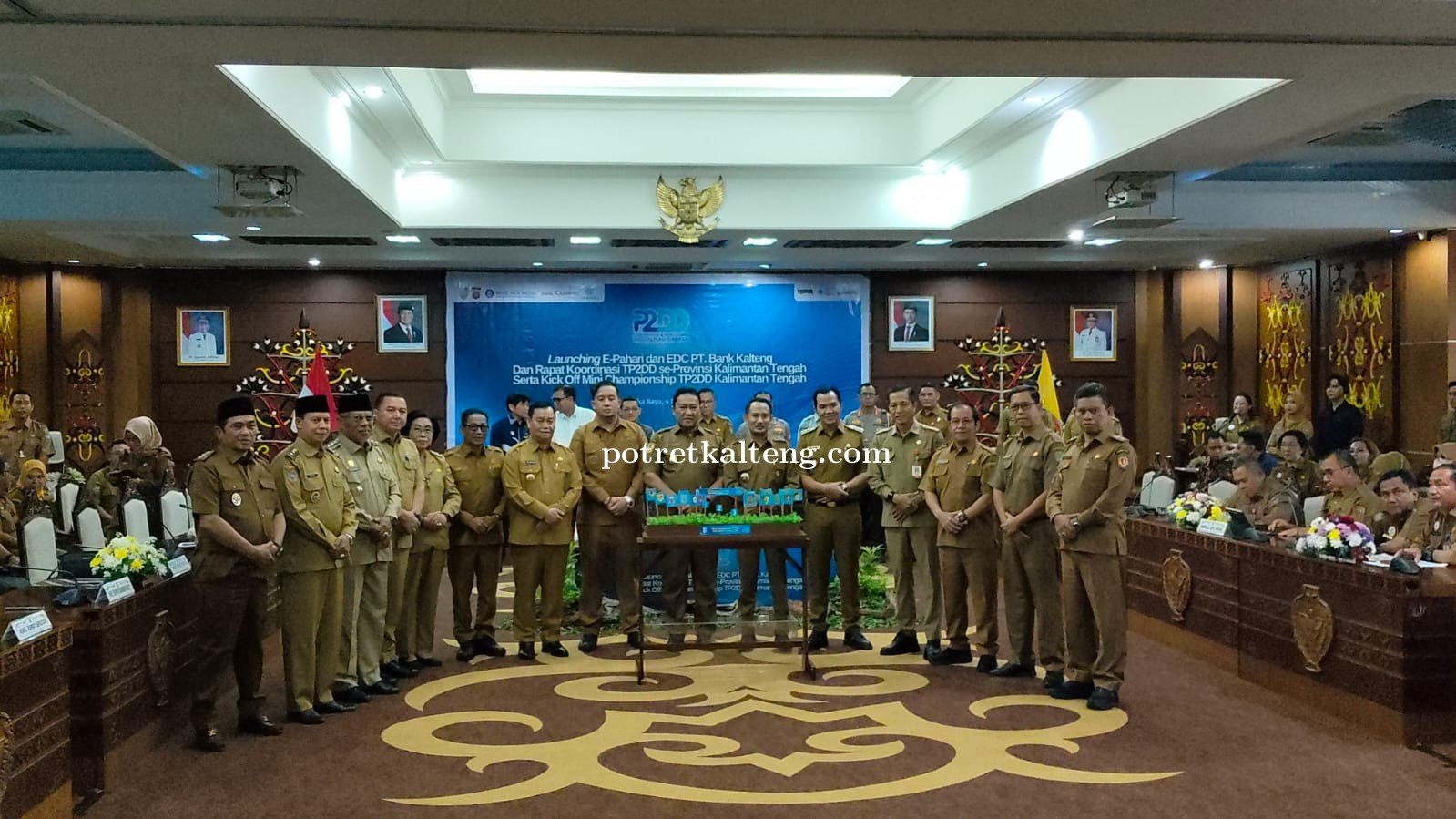 Wagub Kalteng Launching E-PAHARI, Bayar Pajak Kendaraan Kini Bisa Digital