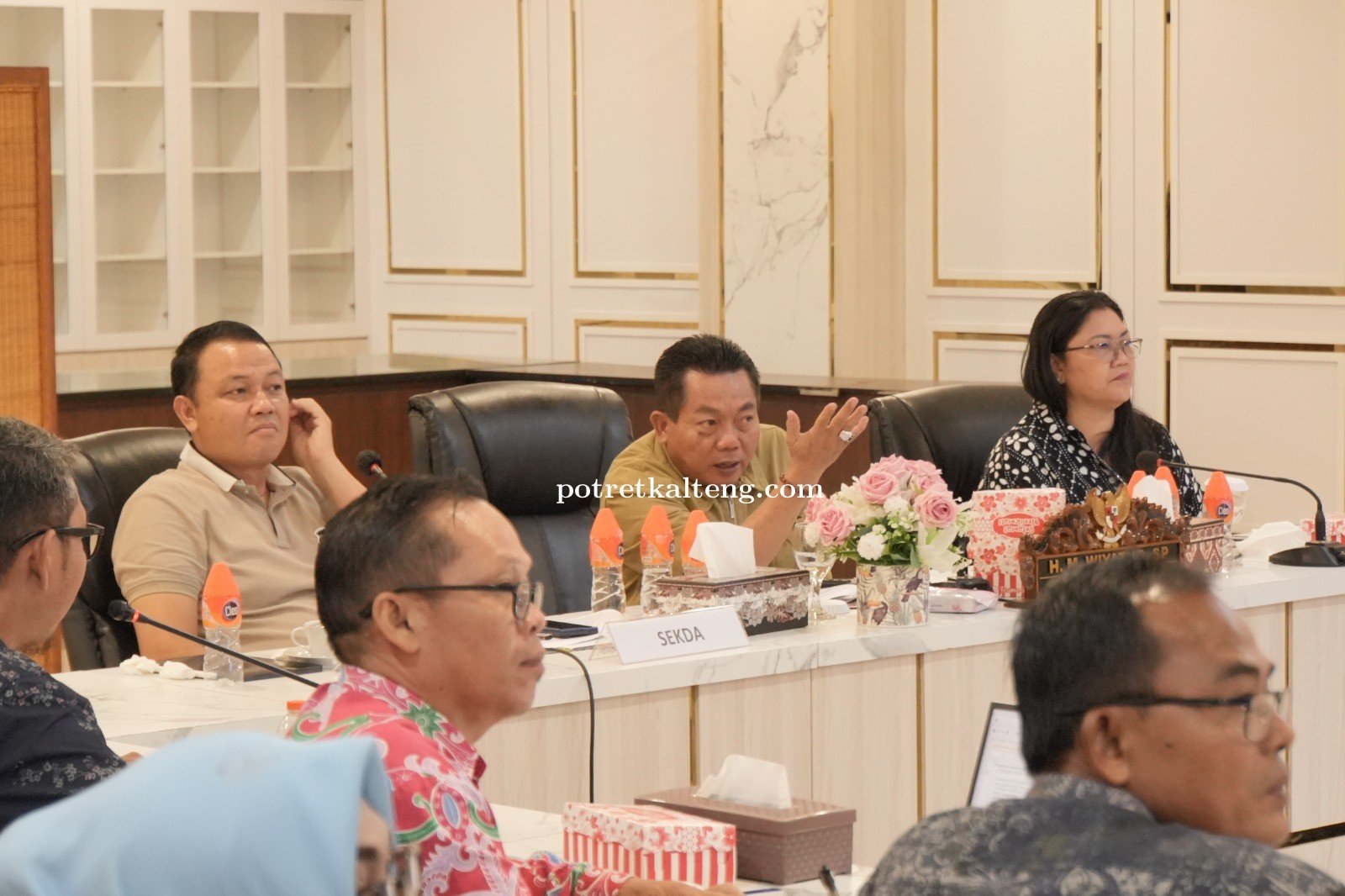 Rapat Bersama PDAM, Bupati Kapuas Tekankan Efisiensi dan Perbaikan Kinerja