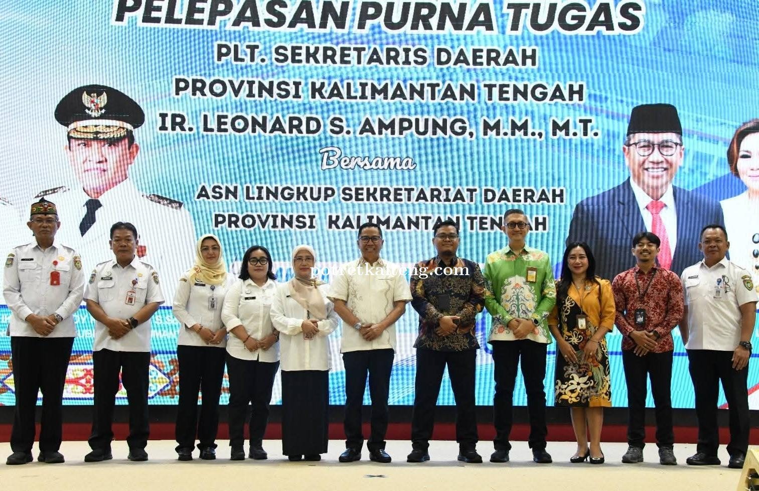 LEONARD S. AMPUNG PAMIT, 35 TAHUN PENGABDIAN SEBAGAI ASN  KALTENG