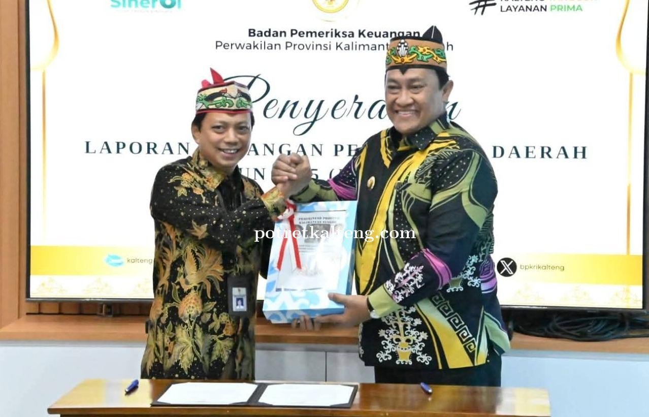 Kejar WTP Lagi, Pemprov Kalteng Serahkan LKPD 2025 ke BPK