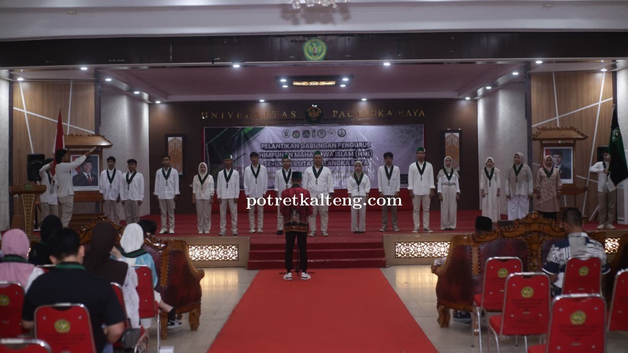 HMI UPR dan Empat Komisariat Resmi Dilantik, Tekankan Soliditas dan Kekompakan