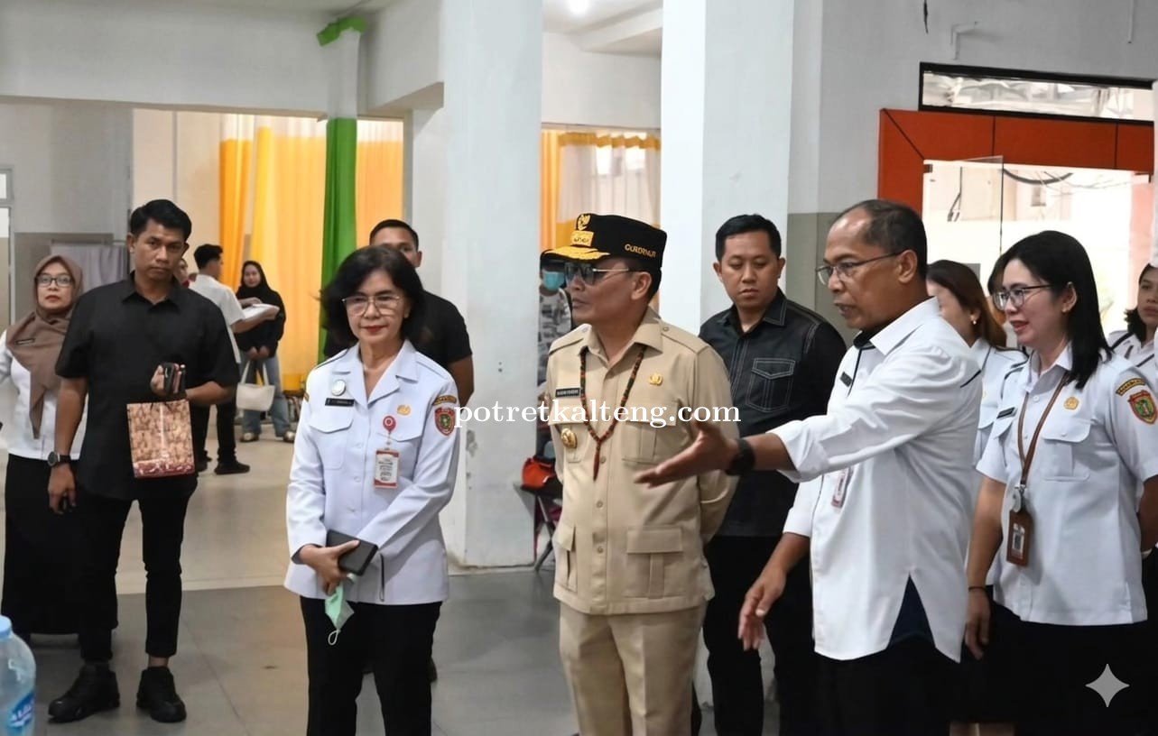 Sidak RSUD Doris Sylvanus, Agustiar Sabran Tekankan Layanan Tak Boleh Kendor