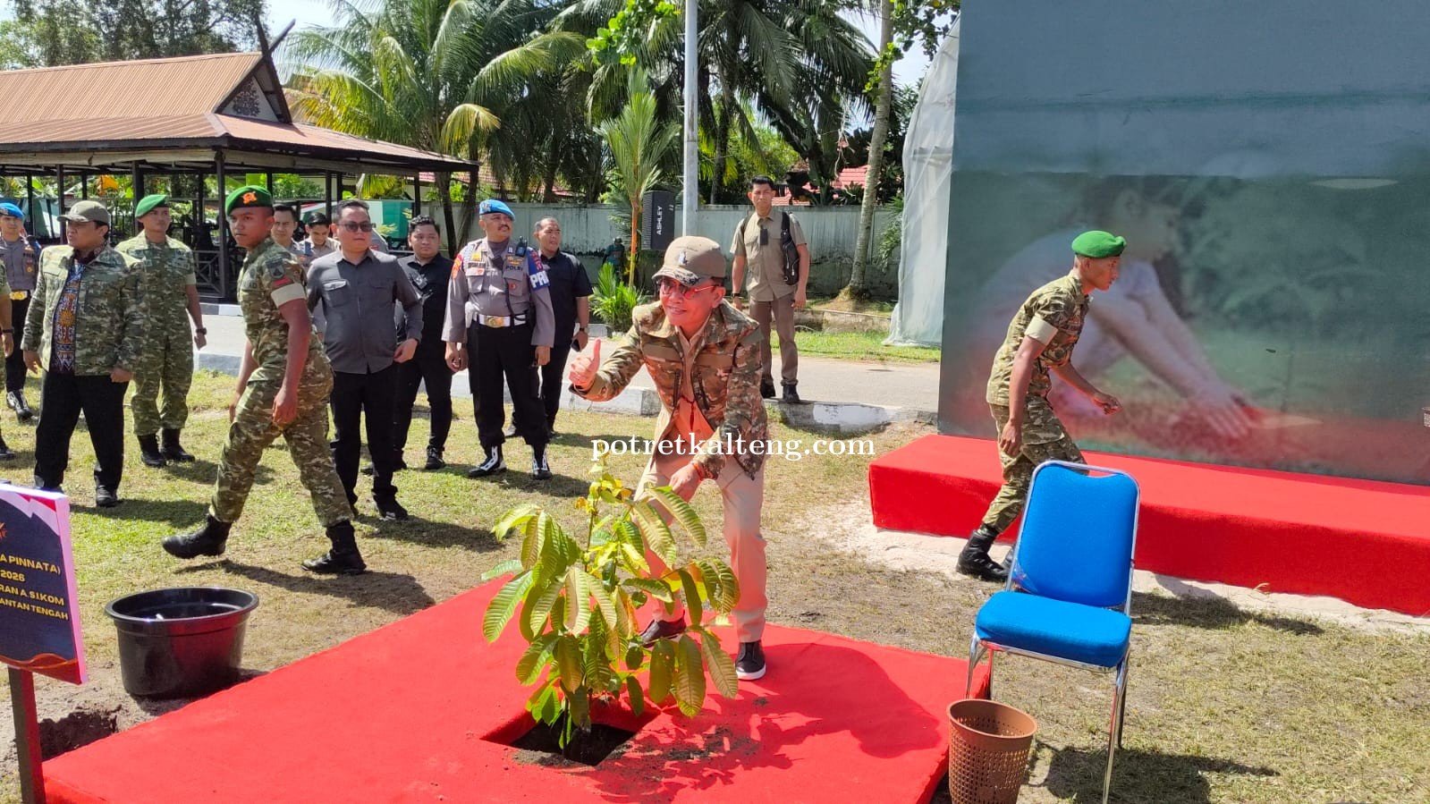 Penanaman Pohon Jadi Momentum Perkuat Sinergi Kalteng dan Kalsel