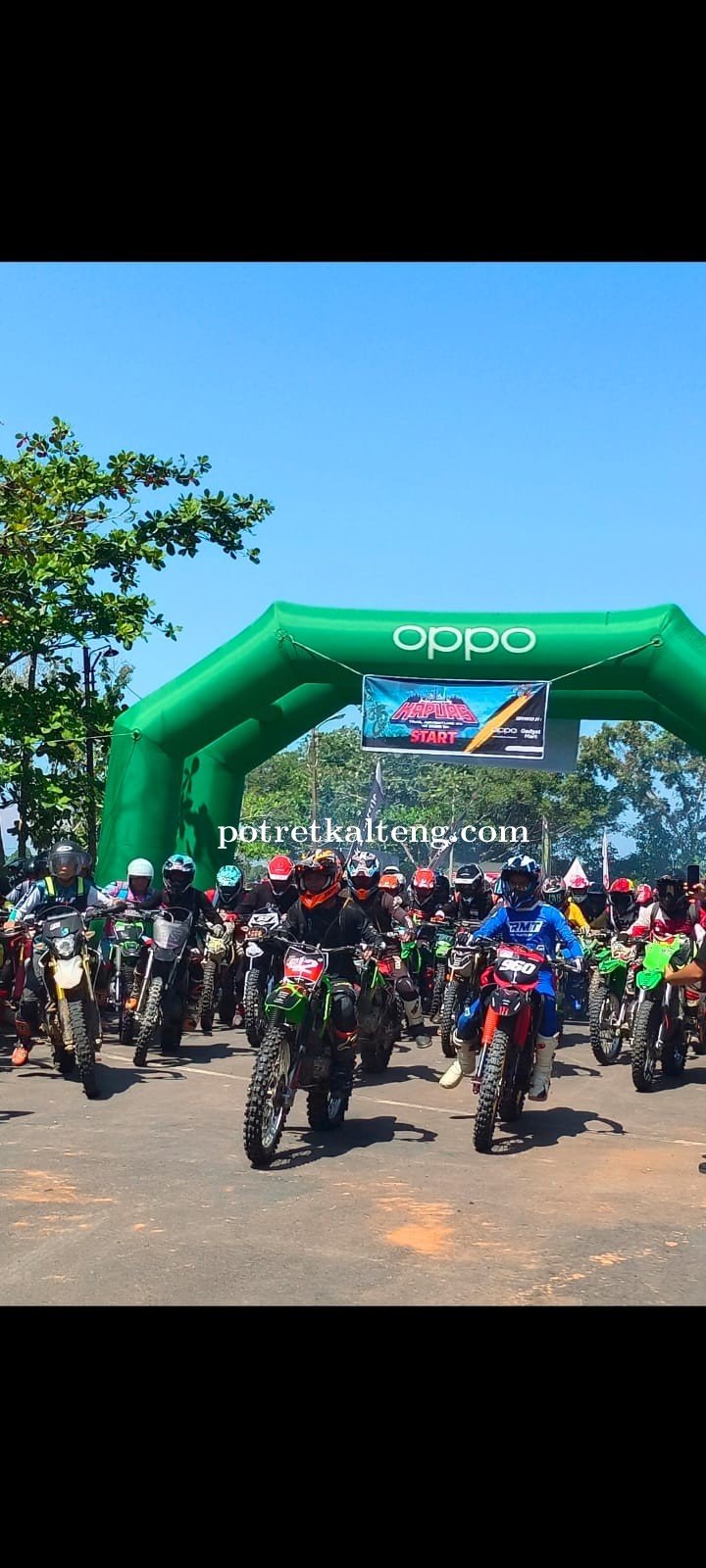 Bupati Wiyatno Lepas Ratusan Rider Trail Adventure, Ajang Silaturahmi dan Olahraga Positif