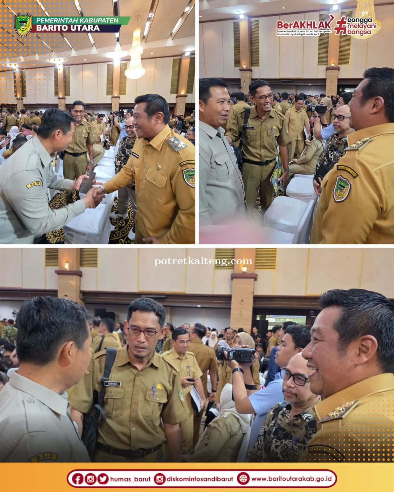 Hadapi Ancaman Kekeringan, Wabup Barito Utara Hadiri Rakornas Swasembada Pangan di Jakarta