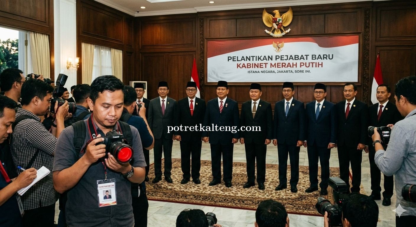 Reshuffle Kabinet Jilid V: Isu Keterwakilan Tokoh Kalteng Tidak Terakomodasi dalam Pelantikan Sore I