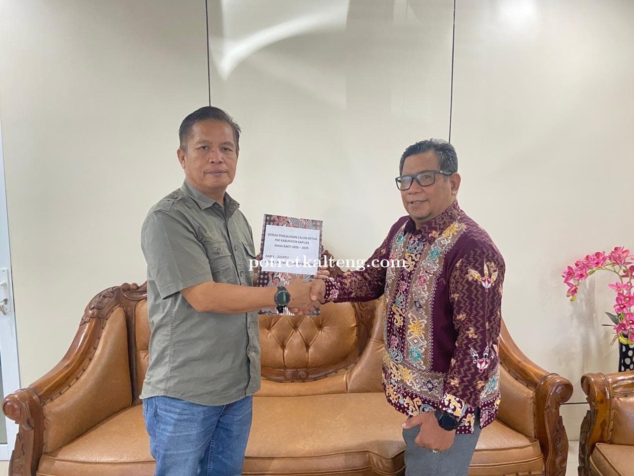 Sekretaris PWI Kapuas Zulkifli Maju sebagai Calon Ketua  PWI Kapuas Periode 2026–2029