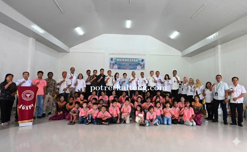 HUT Kalteng ke-69, Bantuan dan Kasih Sayang Disalurkan ke Anak Panti