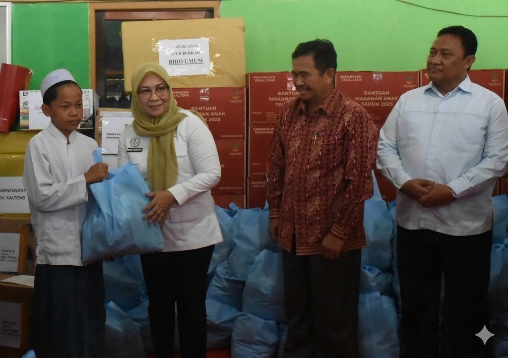Kunjungi LKS, Wagub Kalteng Soroti Pembangunan SDM dan Program Gizi