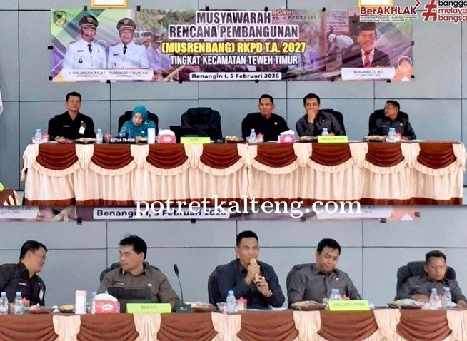 DPRD Barito Utara Tampung Usulan Warga dalam Musrenbang Teweh Timur