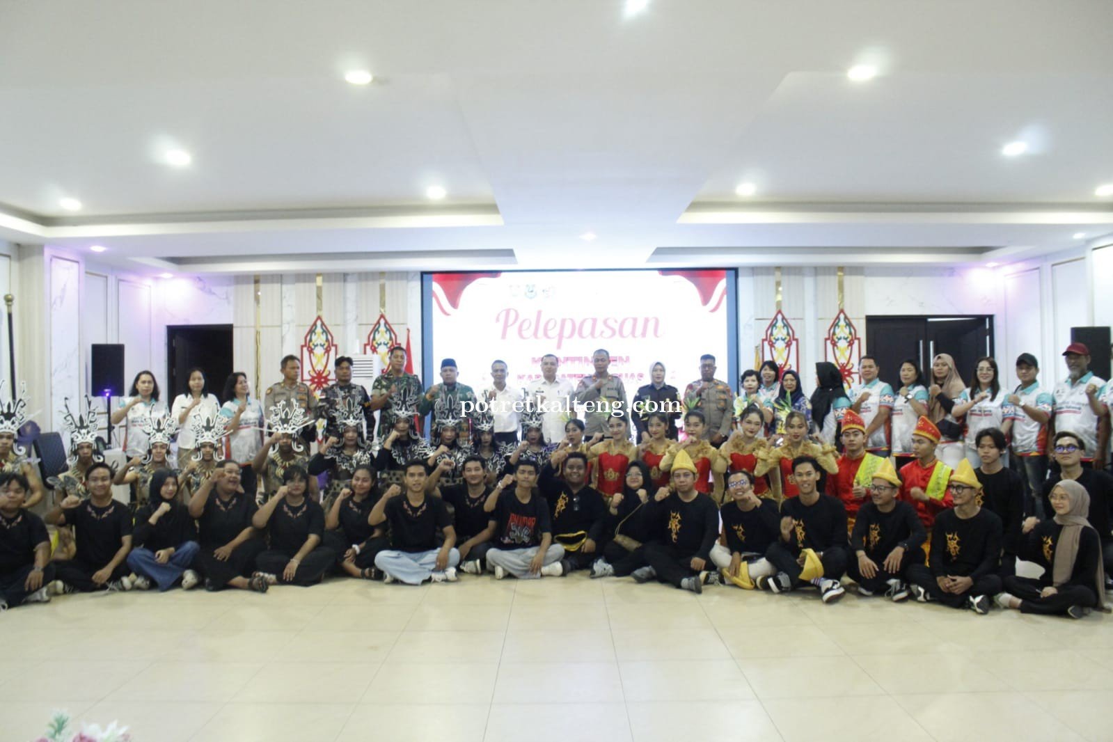 Wakil Bupati Kapuas Lepas Kontingen FBIM 2026, Targetkan Prestasi di Palangka Raya