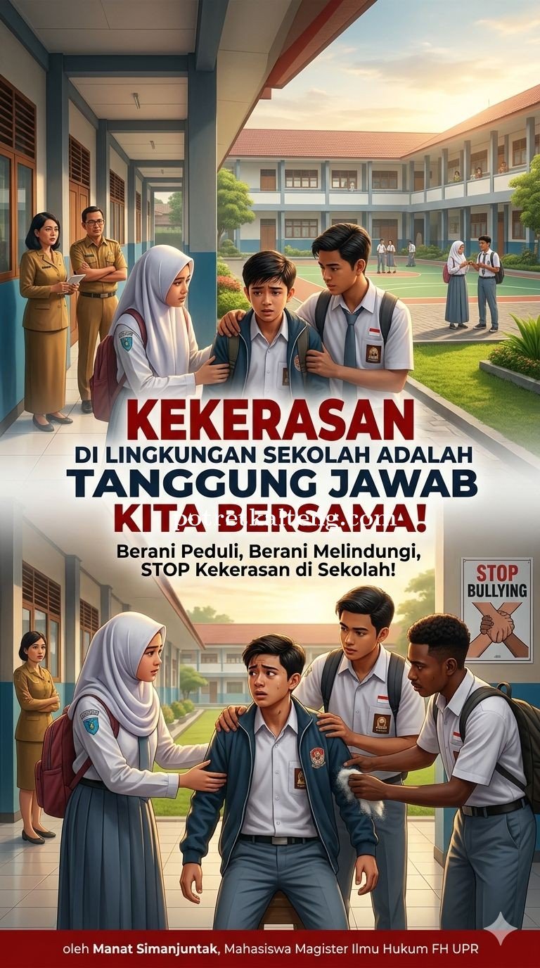 Menebar Benih Kedamaian: Mengapa Pidana Saja Tidak Cukup Memutus Rantai Kekerasan di Sekolah