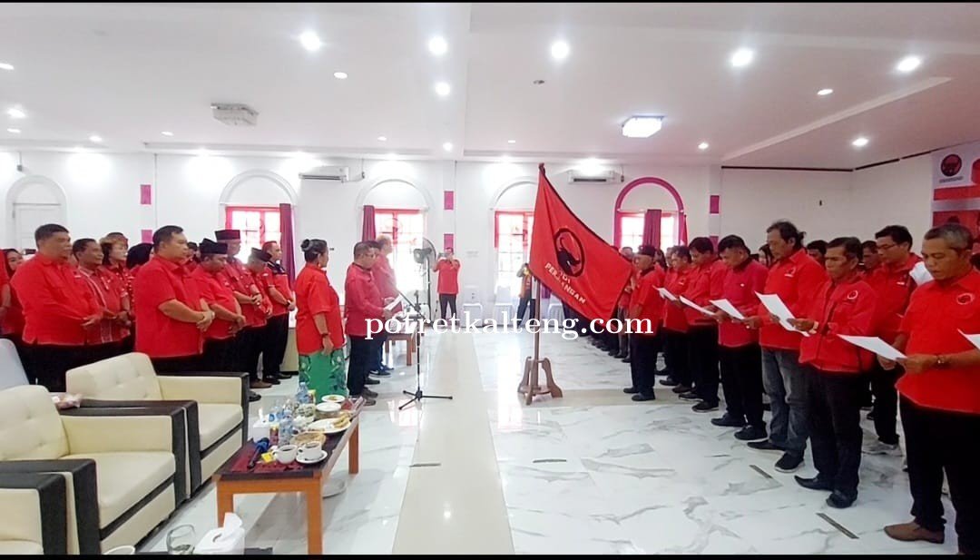 PDI Perjuangan Kapuas Gelar Musancab dan Kukuhkan Pengurus PAC
