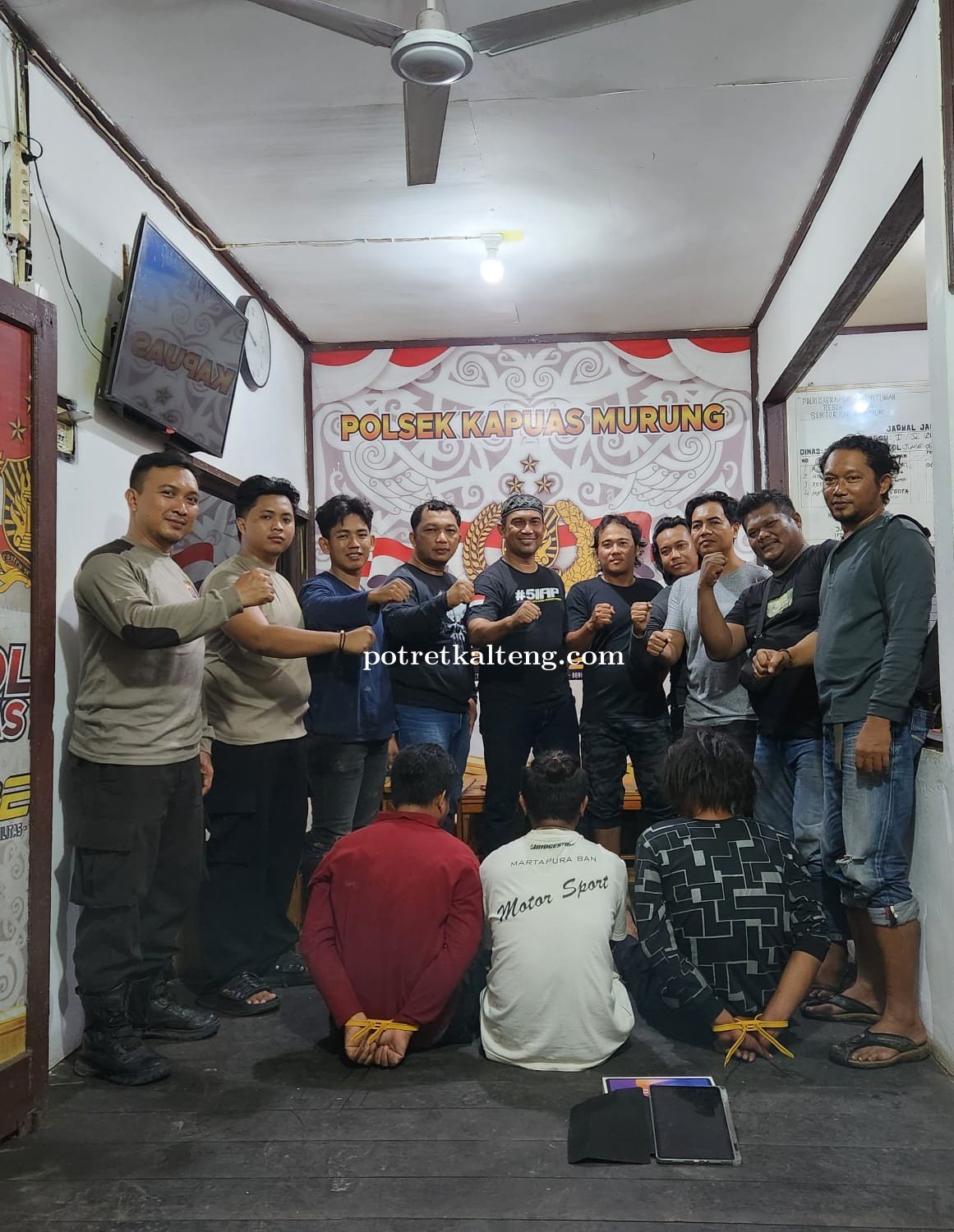 Polres Kapuas Ungkap Kasus Curat di Dadahup, Tiga Terduga Pelaku Diamankan