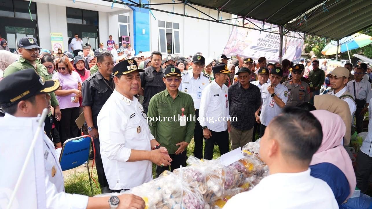 Jelang Iduladha 1447 H, Pemkab Barito Utara Luncurkan Gerakan Pangan Murah \"On The Road\" di Desa K