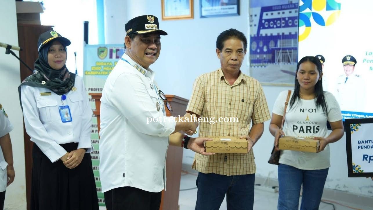 Bupati Barut Luncurkan Program Bantuan dan Makanan Gratis bagi Pendamping Pasien RSUD Muara Teweh