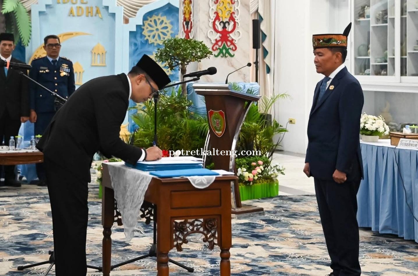 Lakukan Penyegaran, Gubernur Agustiar Sabran Lantik 6 Pejabat Tinggi Pratama