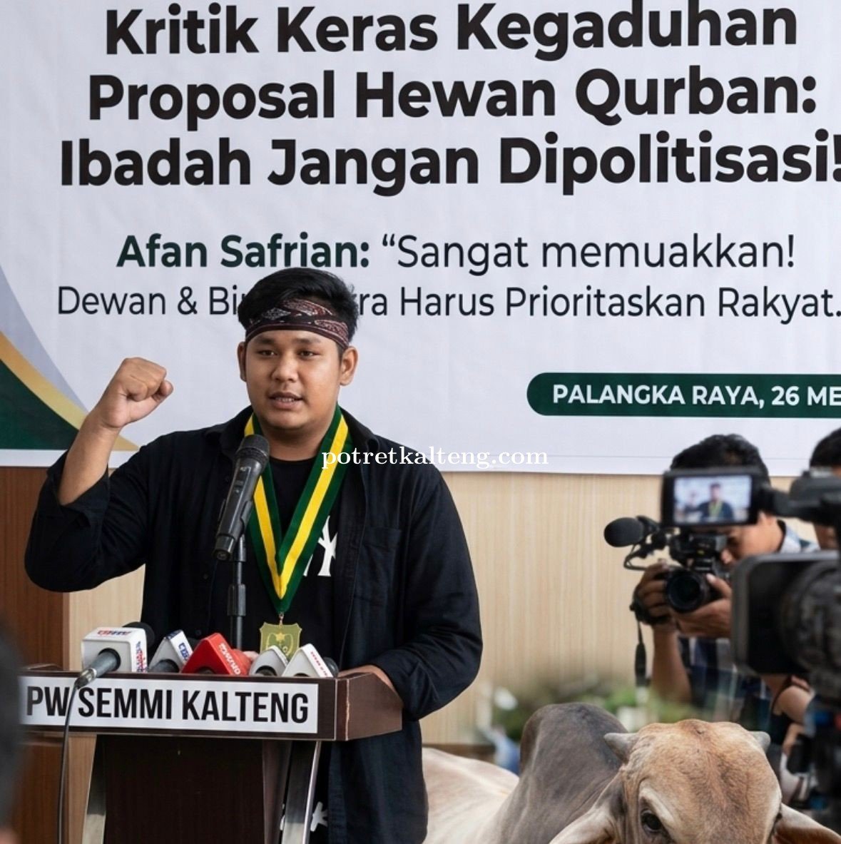 SEMMI Kalteng Kritik Kegaduhan Proposal Hewan Qurban di DPRD dan Biro Kesra