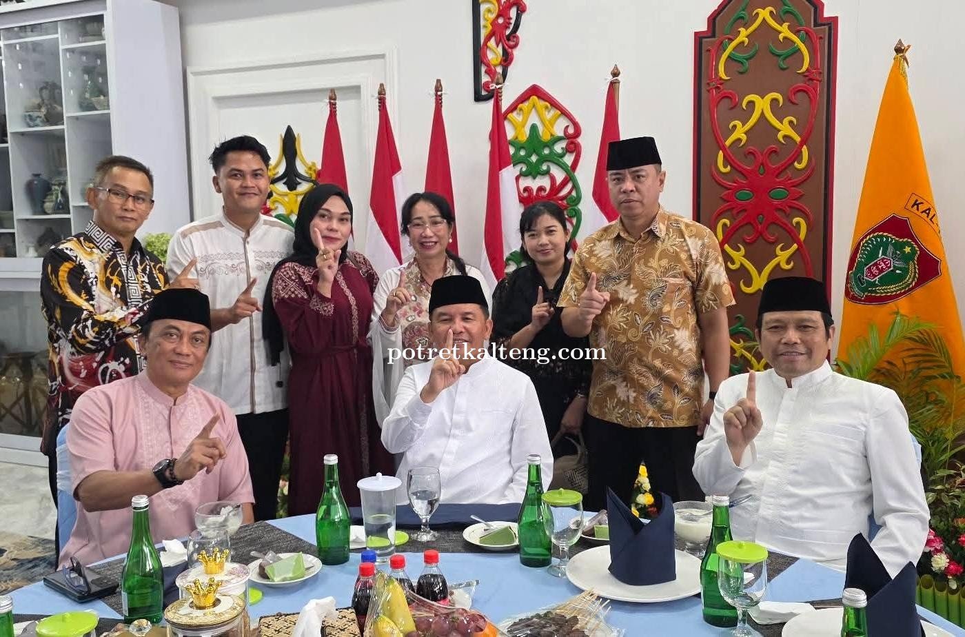 Gubernur Agustiar Sabran Gelar Open House Idul Adha