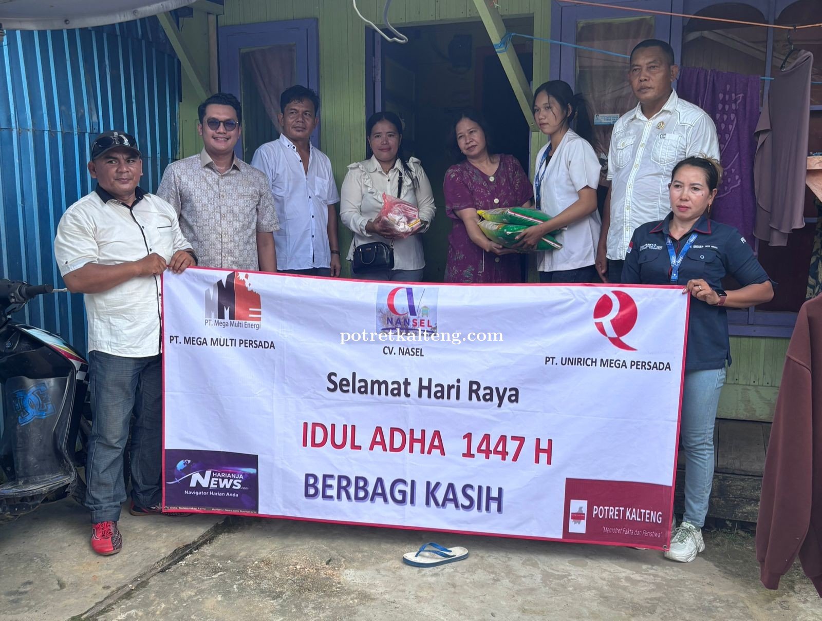Sambut Idul Adha 2026, CV Nansel Bersama Ratu Prabu Kalteng Gelar Aksi Berbagi Kasih di Teweh Selata