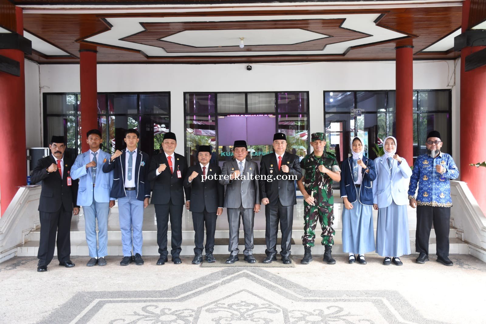 Bupati Kapuas Beri Motivasi dan Dukungan kepada Calon Paskibraka Provinsi Kalteng 2026