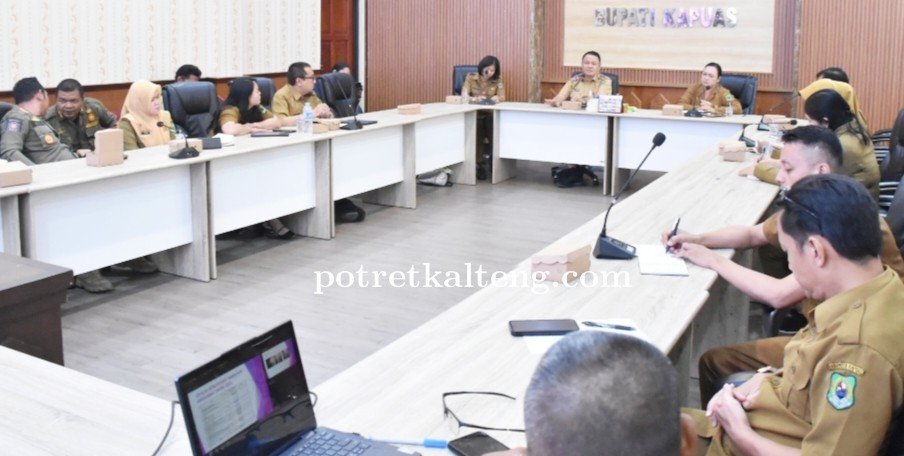 Sekda Kapuas Pimpin Pembahasan Penyesuaian Tarif Retribusi RPU, Fokus Tingkatkan Pelayanan
