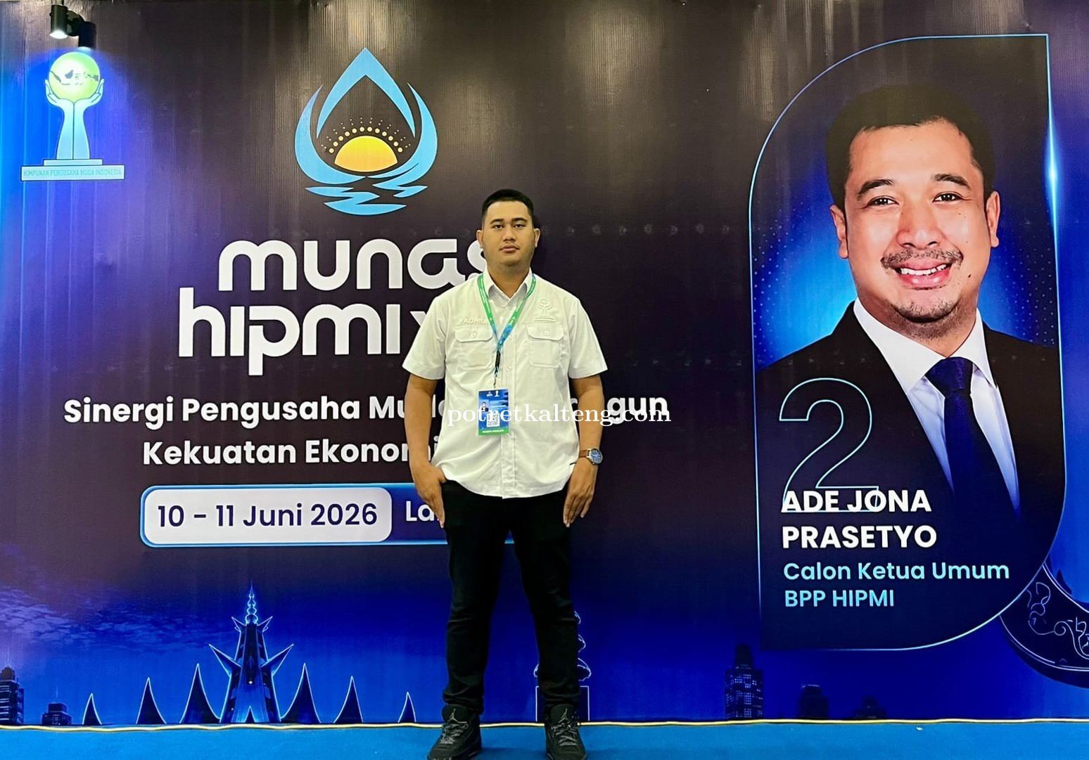 HIPMI Barito Selatan Dukung Penuh Terpilihnya Ade Jona Prasetyo sebagai Ketum BPP
