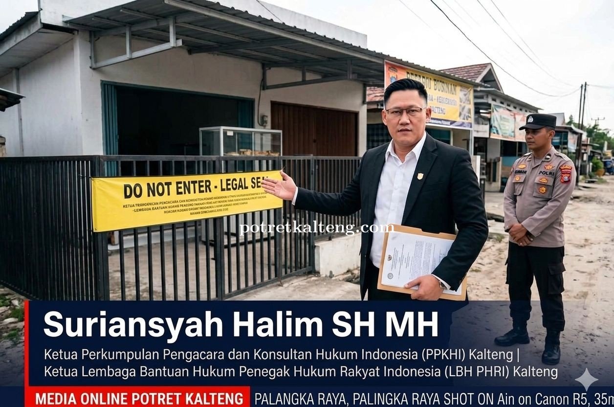 Suriansyah Halim, S.H.,M.H. : Pahami Aturan Main Penyegelan Objek Sengketa Agar Tak Berujung Pidana