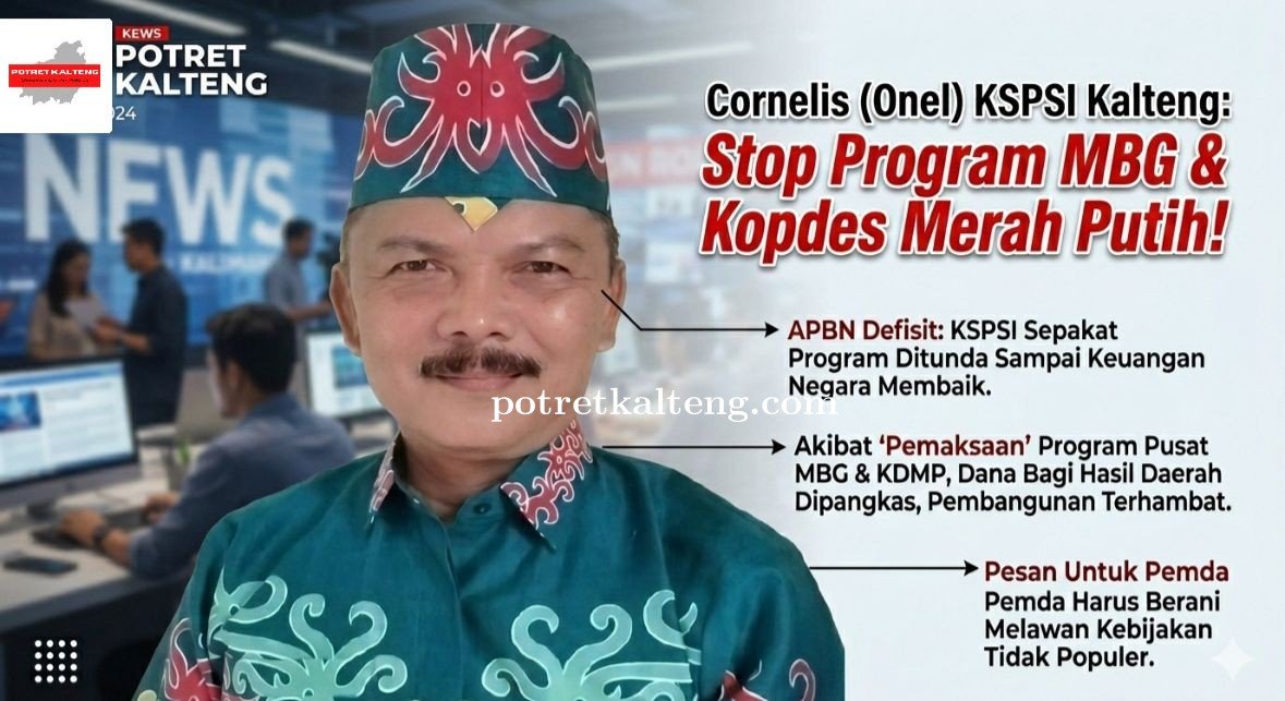 KSPSI Kalteng Tolak Program MBG dan Kopdes Merah Putih, Soroti Pemangkasan Dana Daerah