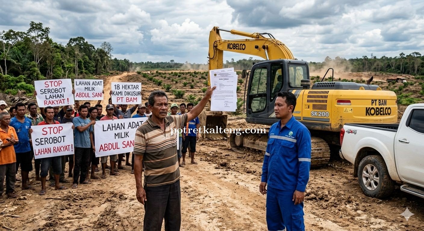 Diduga Serobot Lahan 18 Hektar, Ahli Waris Somasi PT Bumi Agro Makmur di Barito Selatan