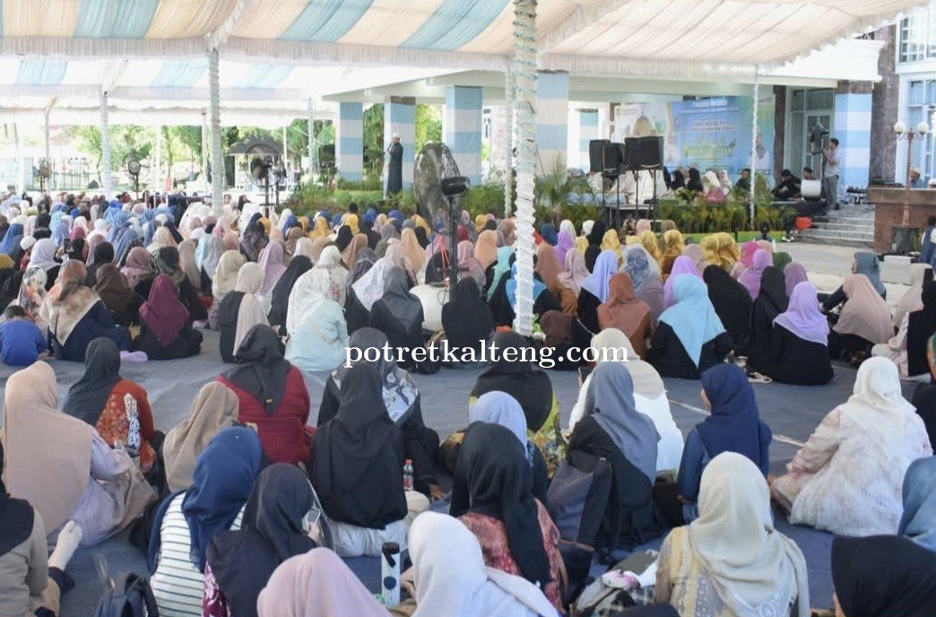 PENGAJIAN MUSLIMAH SAMBUT TAHUN BARU ISLAM 1448 H DI ISTANA ISEN MULANG