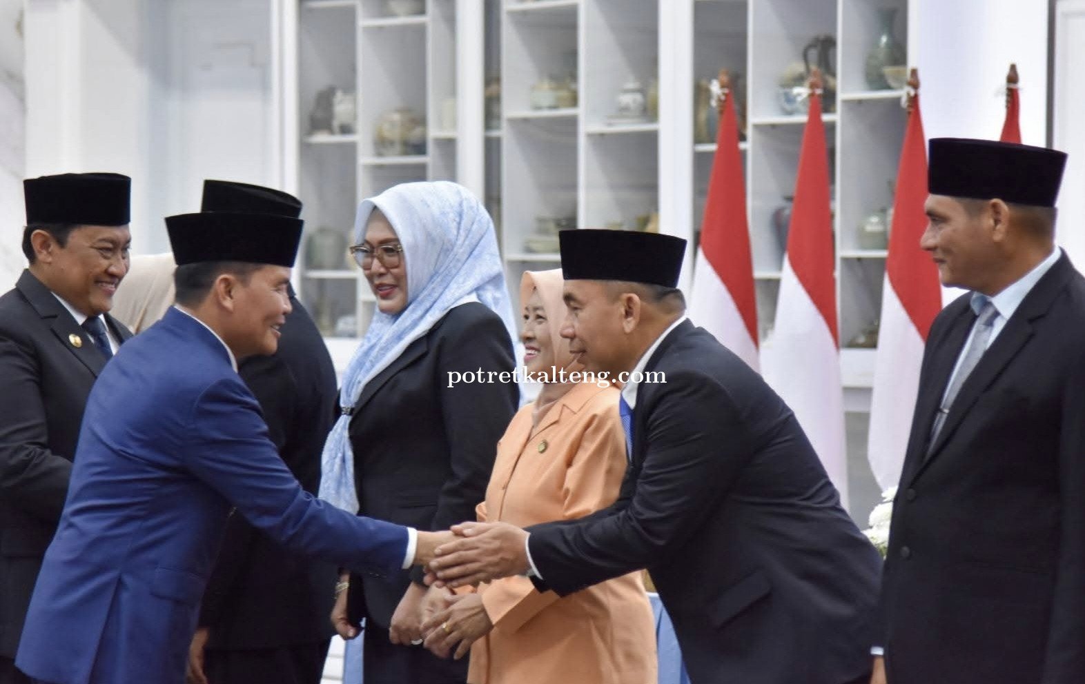 Agustiar Sabran Reshuffle Delapan Pejabat Eselon II