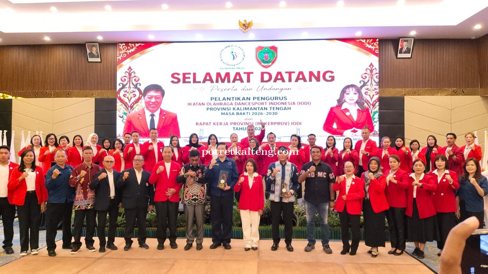 Pengurus IODI Kalteng 2026–2030 Resmi Dilantik, Siap Perkuat Pembinaan Atlet Dancesport