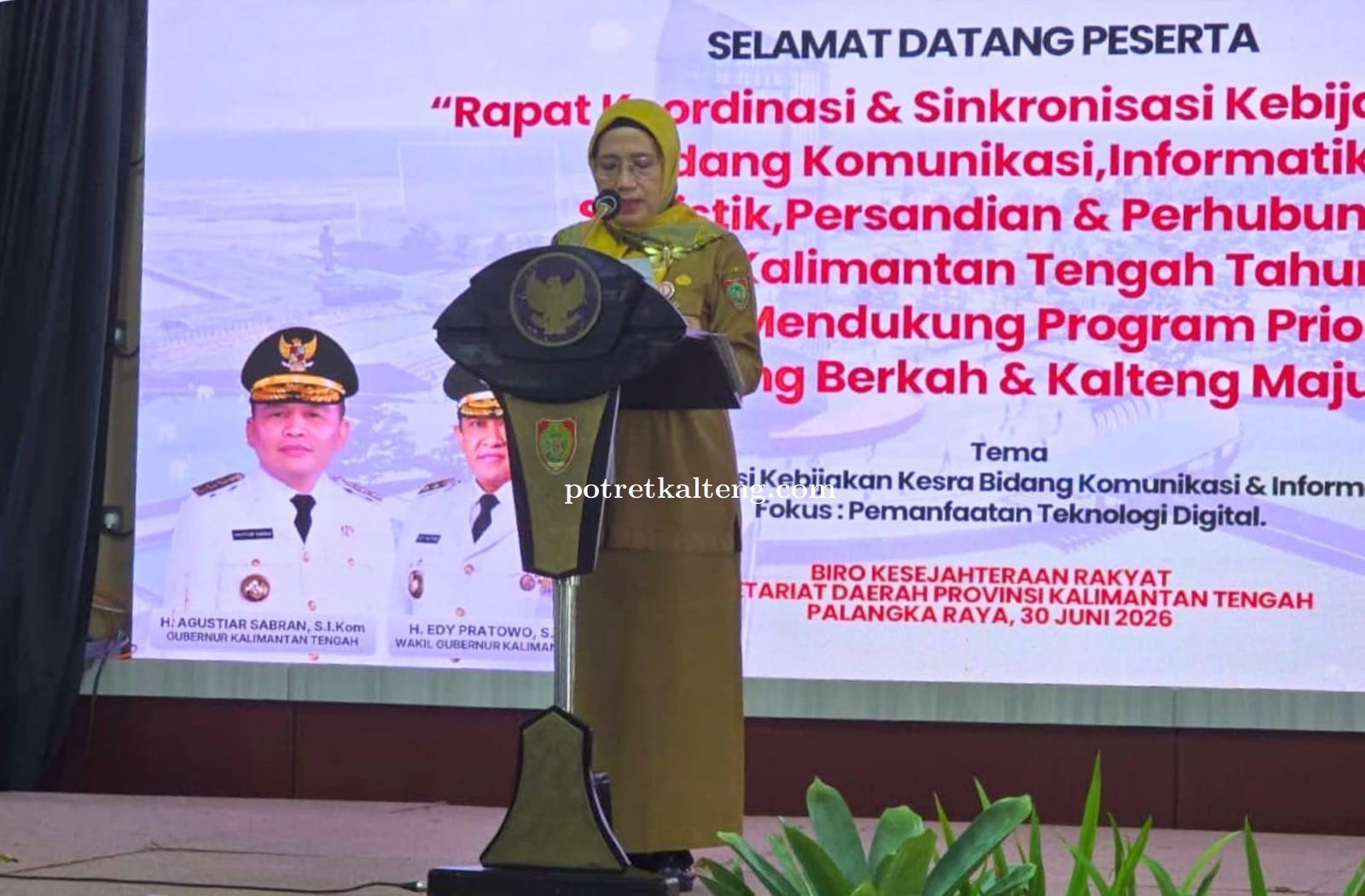 Transformasi Digital Jadi Fokus, Pemprov Kalteng Sinkronkan Kebijakan Daerah