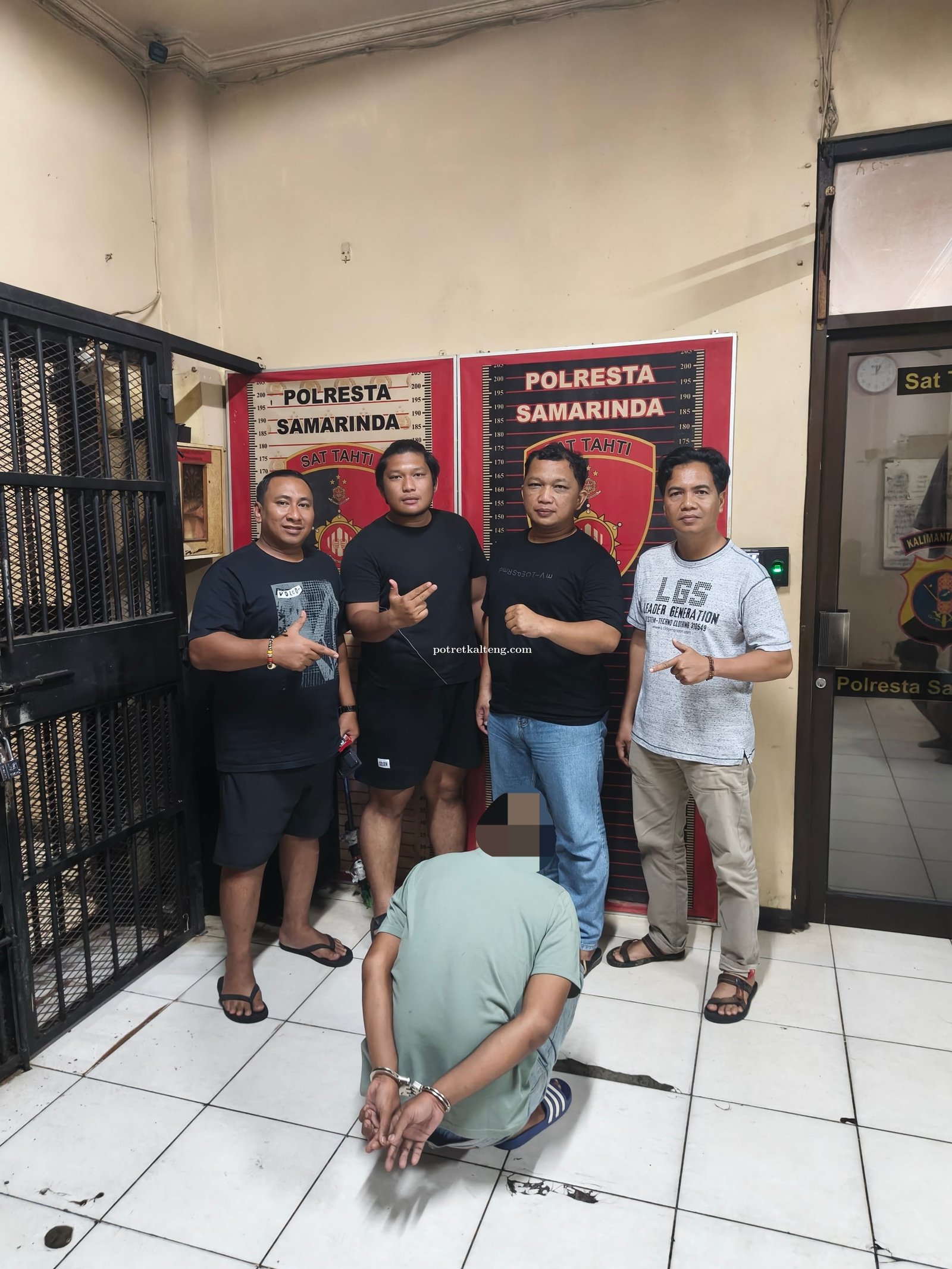 Buron Kasus Dugaan Penggelapan Motor di Kapuas Ditangkap di Samarinda