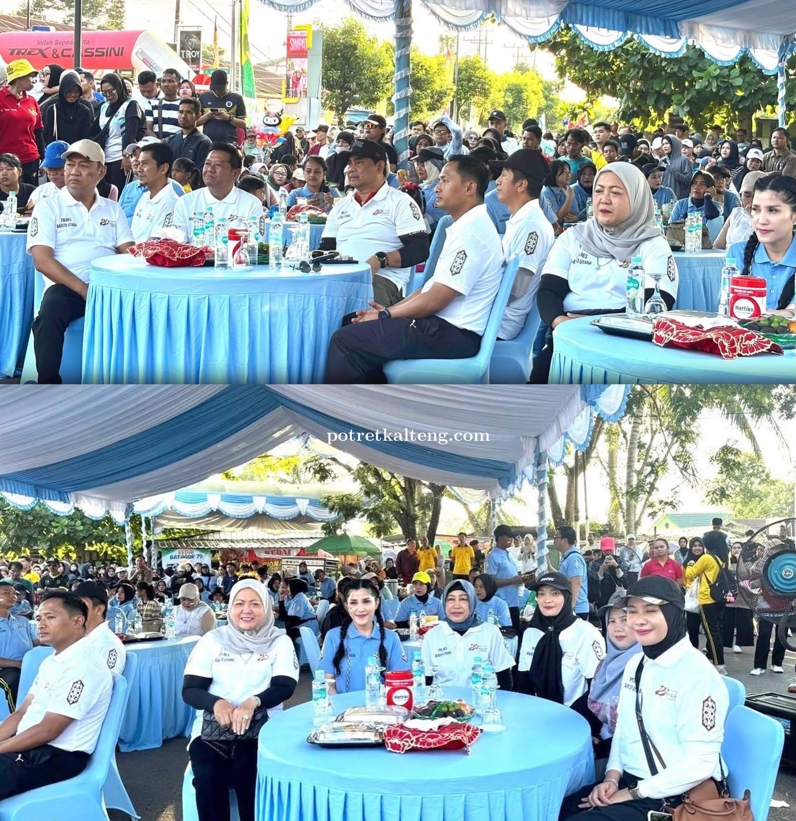 Pimpinan DPRD Barito Utara Hadiri Peringatan Hari Bhayangkara ke-80