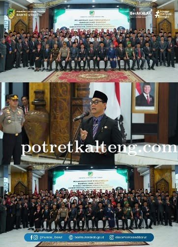 Bupati Barito Utara Lantik Pejabat Pimpinan Tinggi hingga Fungsional, Tekankan Integritas dan Profes