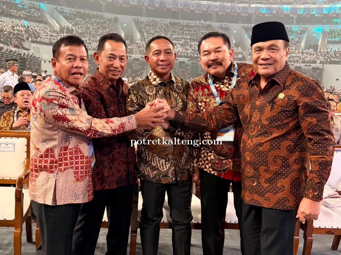 Curi Perhatian, 5 Pimpinan Lembaga Pertahanan dan Hukum Kompak di Puncak Hari Koperasi 2026